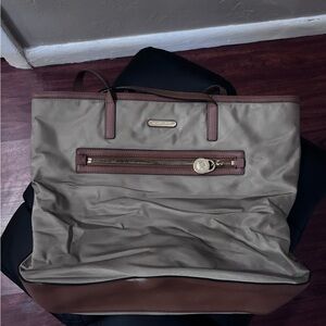Brown and Tan Soft Michael Kors Bag